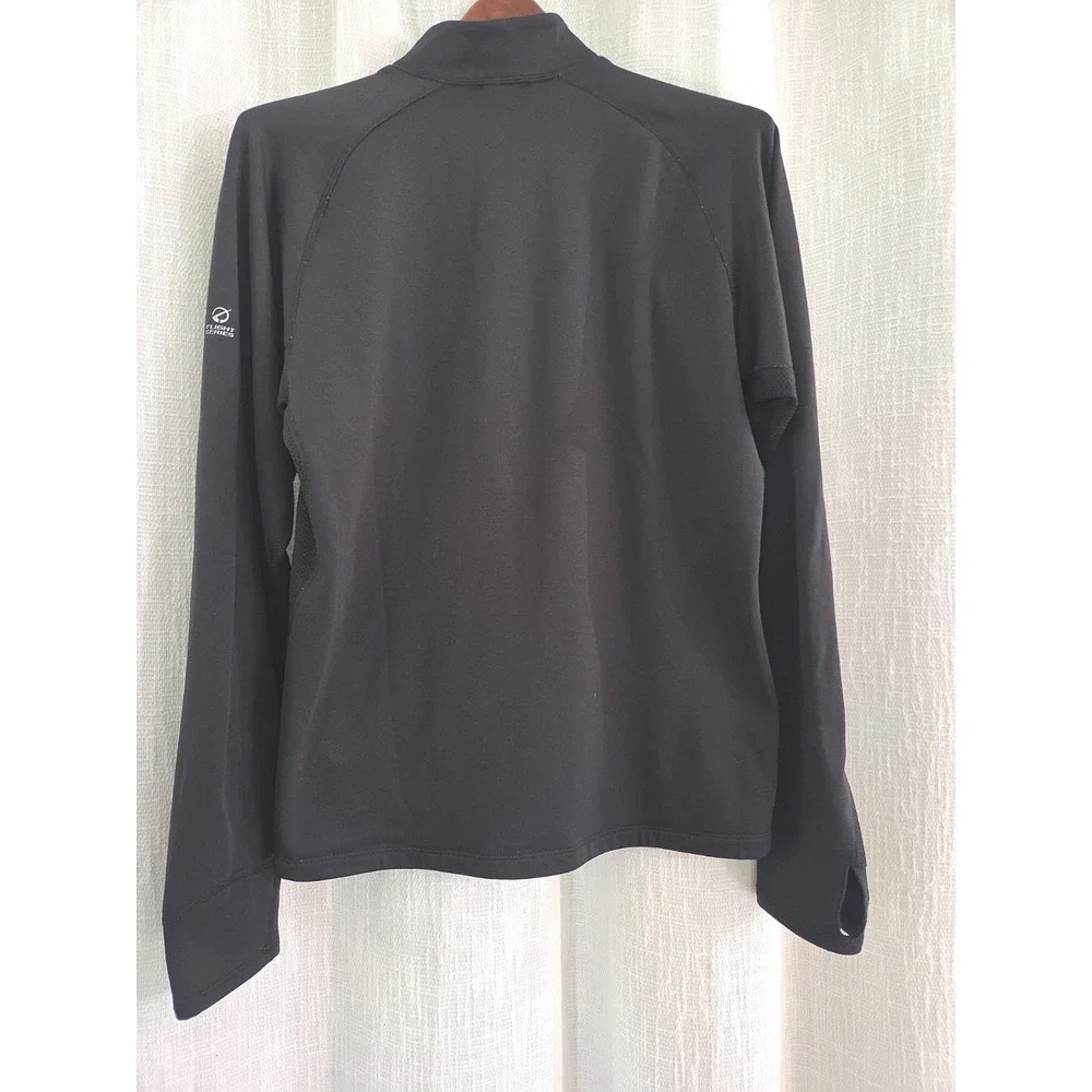 The North Face Flight Series Black 1/4 Zip Pullover Size Medium Thumb Holes